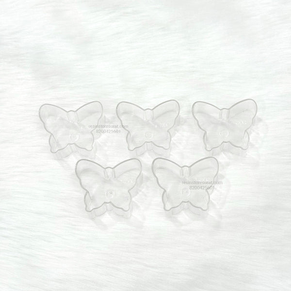 Butterfly Shape - Polycarbonate T-Light Cups (5 Pcs)